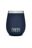 YETI® Rambler Wine Tumbler With MagSlider™ Lid — 10 oz, Navy, hi-res