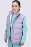 Macpac Kids' Halo Down Vest, Wisteria, hi-res