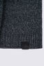 Macpac Benson Scarf, Black/Grey, hi-res