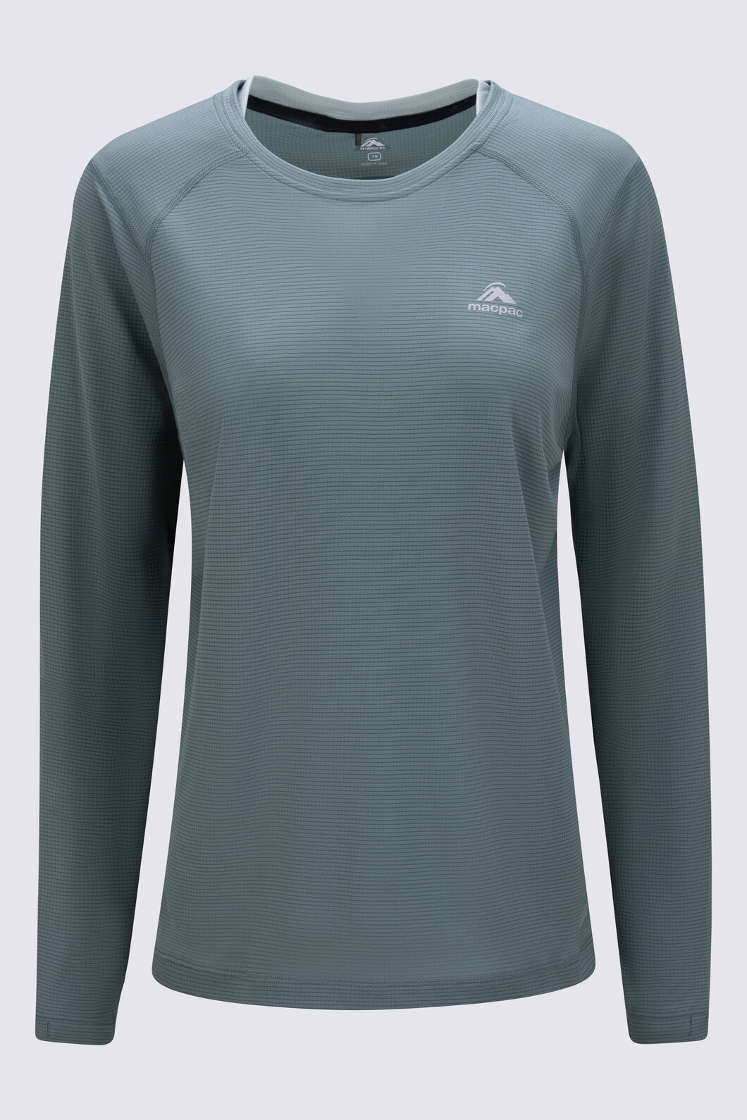 Macpac Women's Trail Long-Sleeve T-Shirt, Sagebrush Green/Jadeite, hi-res