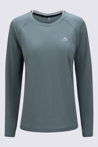 Macpac Women's Trail Long-Sleeve T-Shirt, Sagebrush Green/Jadeite, hi-res