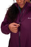 Macpac Women's Mistral Rain Jacket, Grape Wine, hi-res