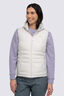 Macpac Women's Aurora Hooded Down Vest, Moonbeam, hi-res