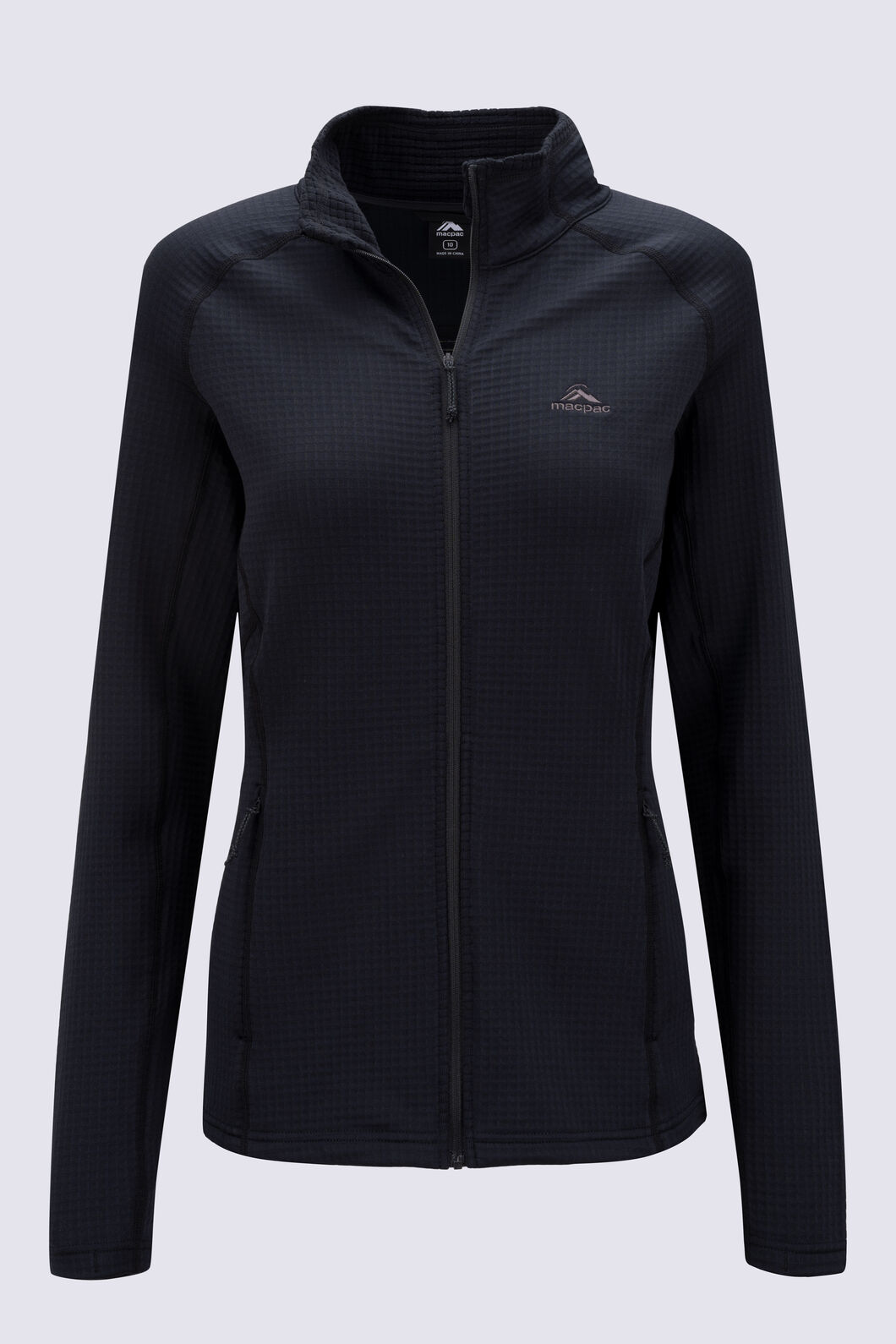 Macpac Women's Ion Fleece Jacket, Black, hi-res