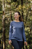 Macpac Women's Ella 180 Merino Long Sleeve T-Shirt, Blue Indigo, hi-res