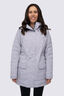 Macpac Women&rsquo;s Mist Waterproof Insulated Coat, Minimal Grey, hi-res