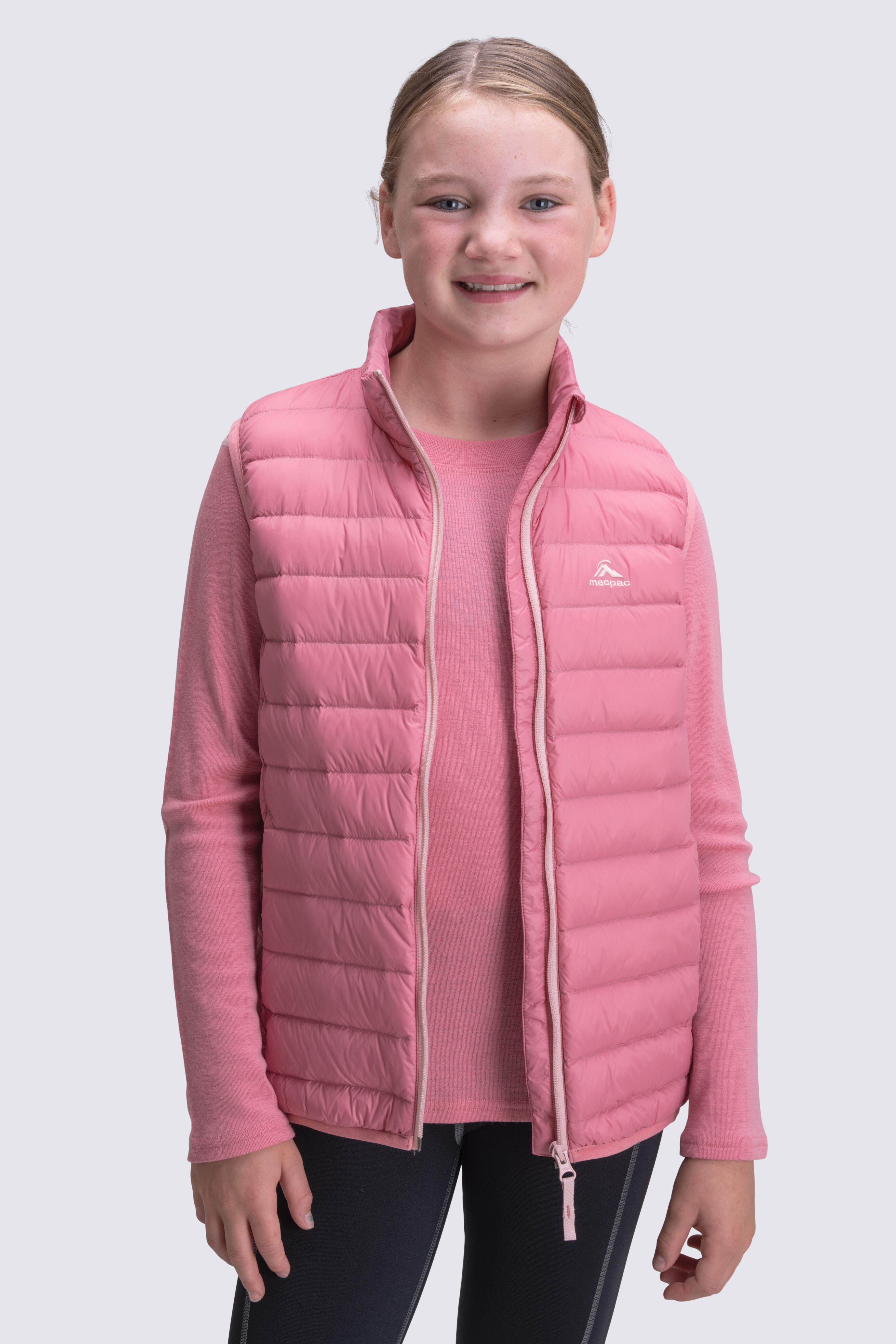 Macpac Kids Uber Light Down Vest Macpac