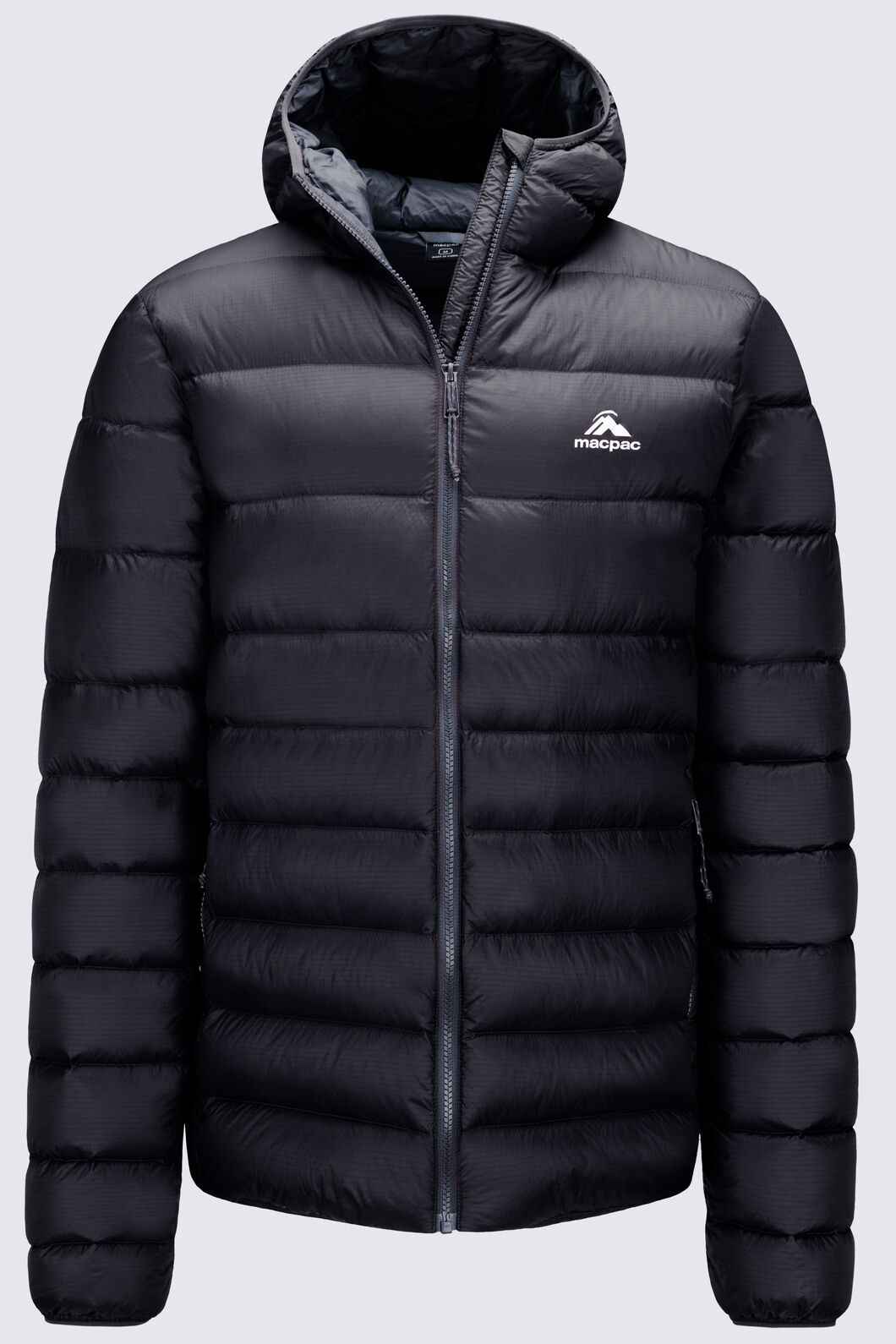 Macpac Men's Orbit Hooded Down Jacket, Black, hi-res