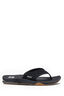 REEF&reg; Men's Fanning Thongs, Black Silver, hi-res