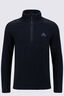 Macpac Kids' Ruru Fleece Pullover, Black, hi-res