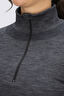 Macpac Women's Infinity 1/4 Zip Top, Dark Charcoal, hi-res