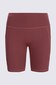 Macpac Women's Caples 7" Short Tights, Apple Butter, hi-res