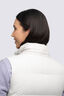 Macpac Women's Aurora Hooded Down Vest, Moonbeam, hi-res