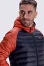 Macpac Men's Uber Light Hooded Down Jacket, Red Ochre/Black, hi-res