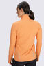 Macpac Women's Caples Running Top, Dusty Orange, hi-res