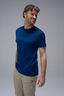 Macpac Men's Lyell 180 Merino T-Shirt, Navy Peony, hi-res