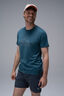 Macpac Men&rsquo;s Logo Merino 180 T-Shirt, Camp Teal, hi-res
