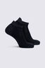 Macpac Trail Ankle Sock &mdash; 2 Pack, Black, hi-res