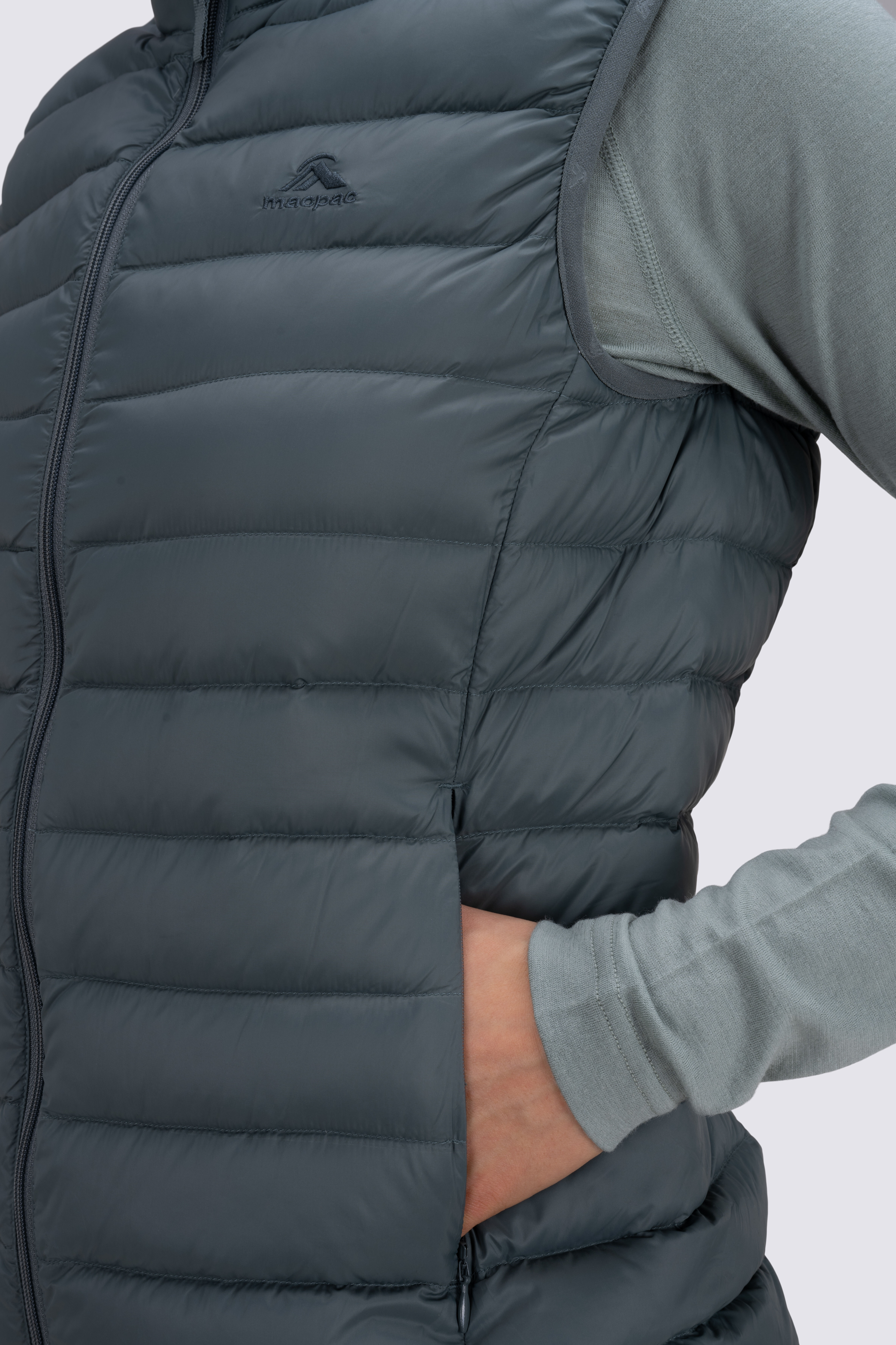Macpac uber light down vest deals