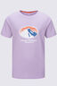 Macpac Kids' Wilderness Equipment Fairtrade Organic Short Sleeve T-Shirt, Fair Orchid, hi-res