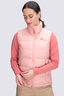 Macpac Women's Halo Down Vest ♺, Coral Almond, hi-res