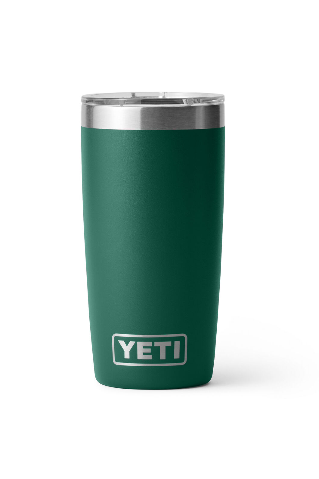 YETI® Rambler® R10 Tumbler with MagSlider™ Lid, Black Forest Green, hi-res