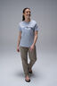Macpac Women's McIntyre Mountains Fairtrade Organic Cotton Short Sleeve T-Shirt, Zen Blue, hi-res