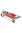 Intex Excursion&trade; Pro K2 Inflatable Kayak, Red/Grey, hi-res