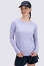 Macpac Women's Limitless Long Sleeve T-Shirt, Thistle, hi-res