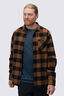 Macpac Men's Sutherland Flannel Shirt, Toffee Check, hi-res