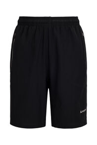 Macpac Kids' Fast Track Long Shorts, Black, hi-res