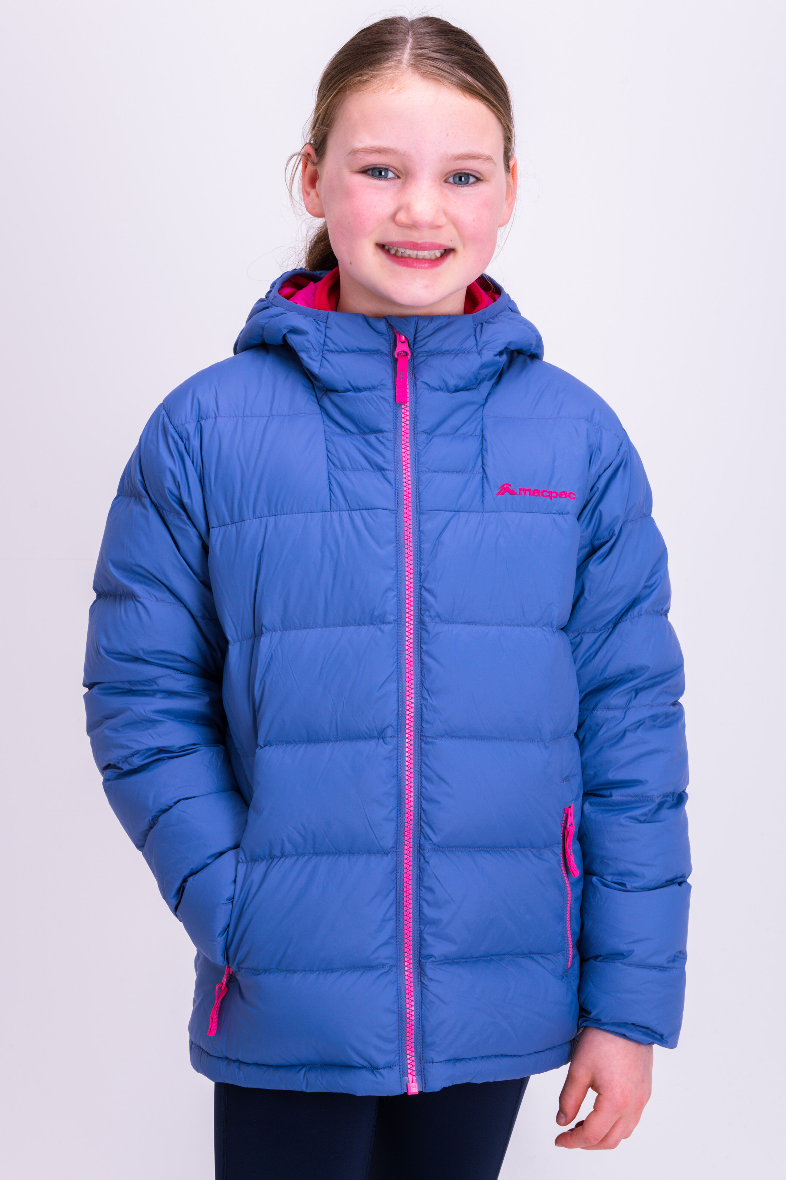 Macpac Atom Hooded Down Jacket — Kids 