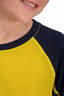 Macpac Kids' Geothermal Long Sleeve Top, Citronelle/Navy, hi-res