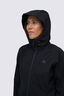 Macpac Women&rsquo;s Overcast Rain Jacket, Black, hi-res