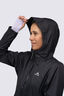 Macpac Women&rsquo;s Mistral Long Raincoat, Black, hi-res