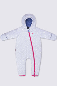 Macpac Baby Pulsar Insulated Onesie, Blue Ice/Xenon Blue Print, hi-res