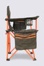 Macpac Kids' Cooler Armchair, Forest Green/Orange, hi-res