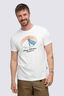 Macpac Men's Wilderness Equipment Fairtrade Organic Cotton Short Sleeve T-Shirt, Bright White, hi-res