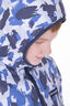 Macpac Kids' Pulsar Alpha Hooded Insulated Jacket, Blue Camo/Black Iris, hi-res