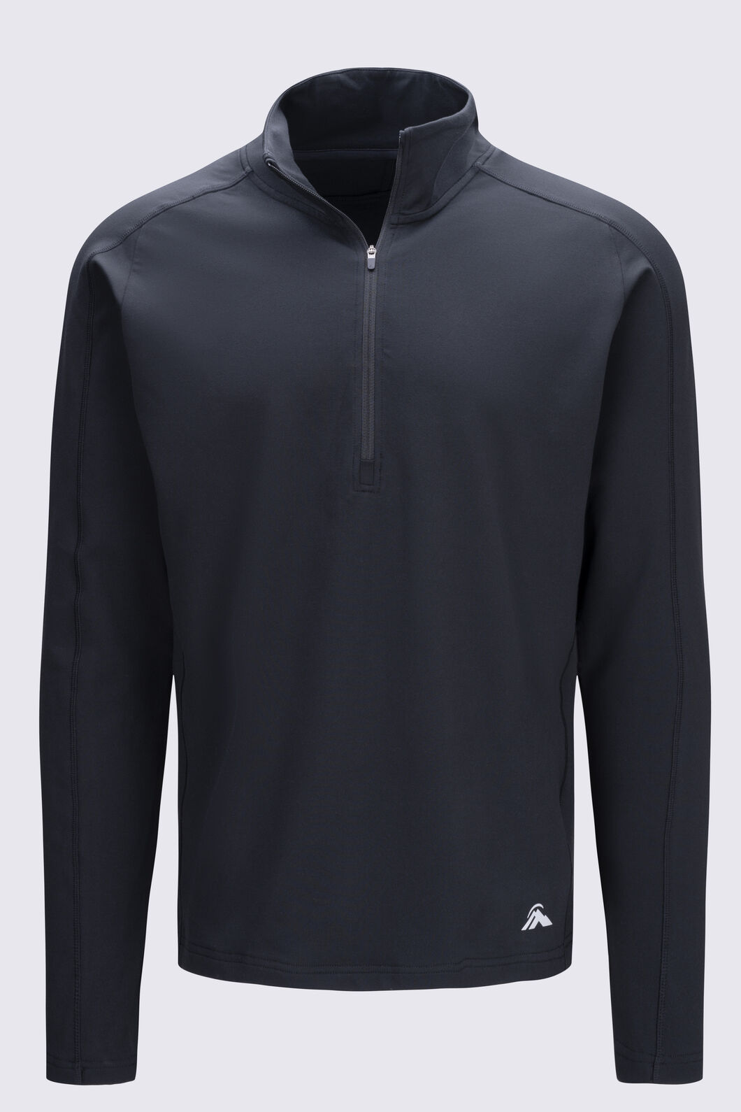 Macpac Men's Caples Running Top, Black, hi-res