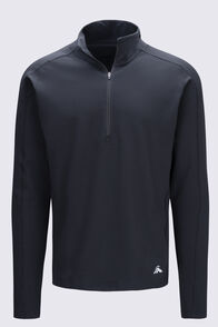 Macpac Men's Caples Running Top, Black, hi-res