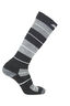 Macpac Merino Blend Ski Sock, Black/Monument, hi-res