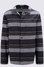 Macpac Men's Hudson Overshirt, Asphalt Stripe, hi-res