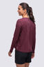 Macpac Women's Trail Long Sleeve T-Shirt, Fig, hi-res