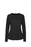Macpac Women's Ella 180 Merino Long Sleeve T-Shirt, Black, hi-res