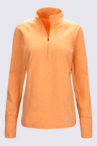 Macpac Women's Caples Running Top, Dusty Orange, hi-res