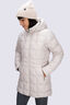 Macpac Women's Aurora Down Coat, Pumice Stone, hi-res