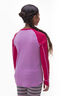 Macpac Kids' Geothermal Long Sleeve Top, Orchid/Raspberry Wine, hi-res