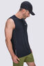 Macpac Men's Trail Tank Top, Black, hi-res