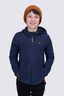 Macpac Kids' Mini Mountain Fleece Hoodie, Navy Iris, hi-res